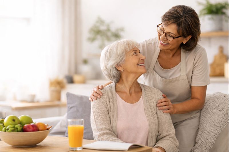 Auxiliaire de vie épanouie